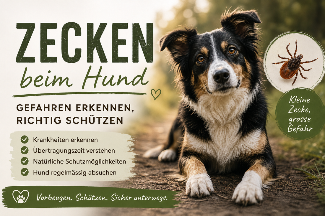 Zecken beim Hund – welche Gefahren sie mitbringen und was du dagegen tun kannst