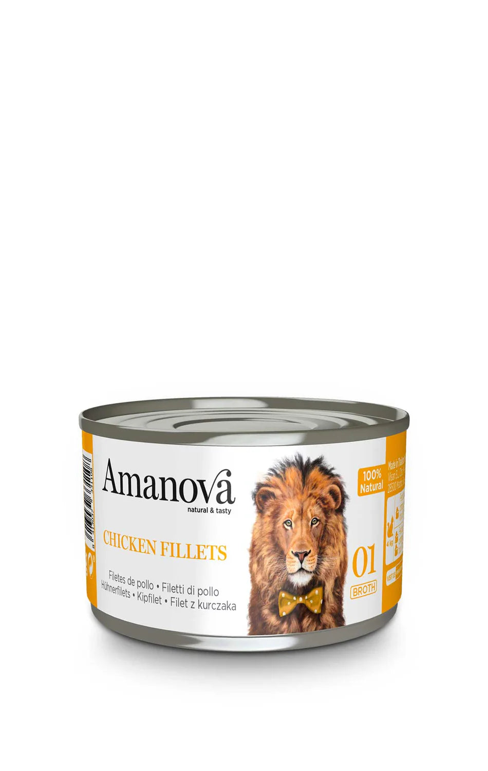 Amanova Chicken Fillets Katzen-Nassfutter mit Huhn bei Futter24