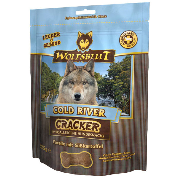 Wolfsblut Cold River Cracker Snack mit Forelle 225g bei Futter24