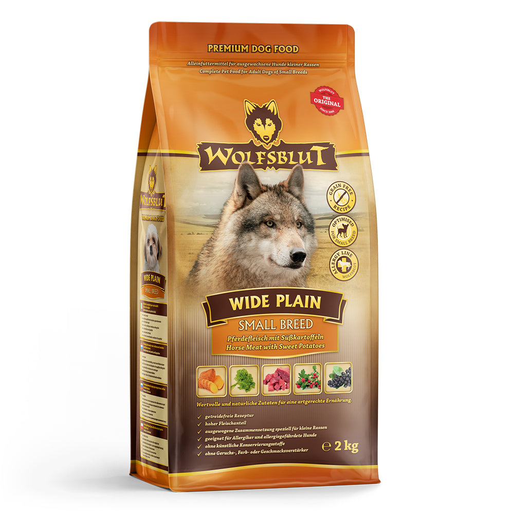 Wolfsblut Wide Plain Small Breed Hundefutter 2kg bei Futter24