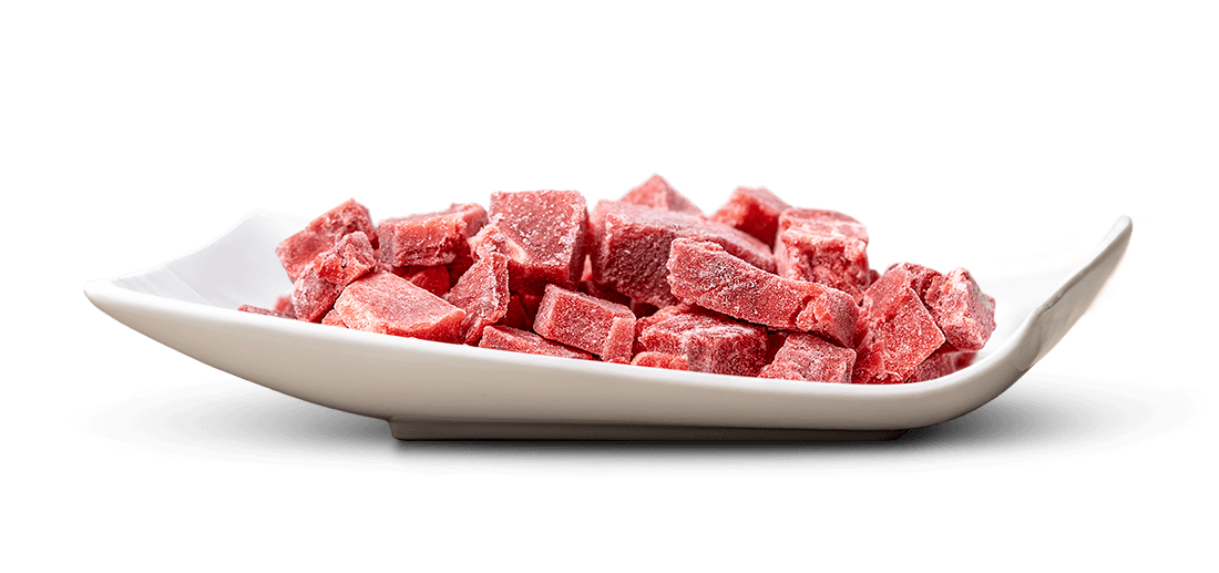 Rindfleisch lose in Stücken 500g für Hunde bei Futter24