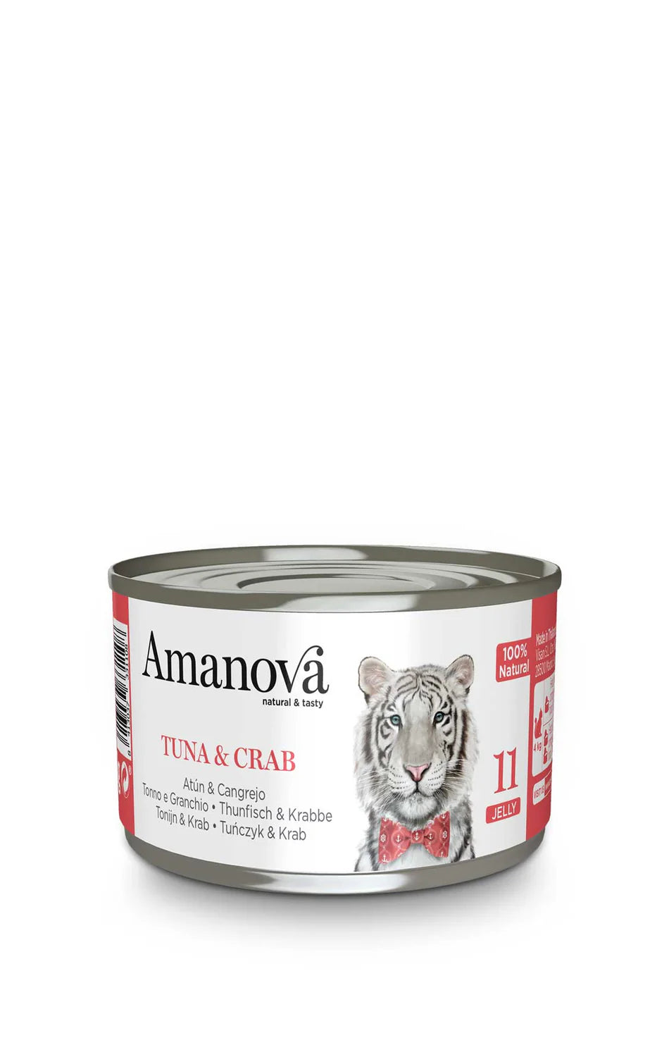 Amanova Tuna und Crab Katzen-Nassfutter mit Thunfisch und Krabbe bei Futter24