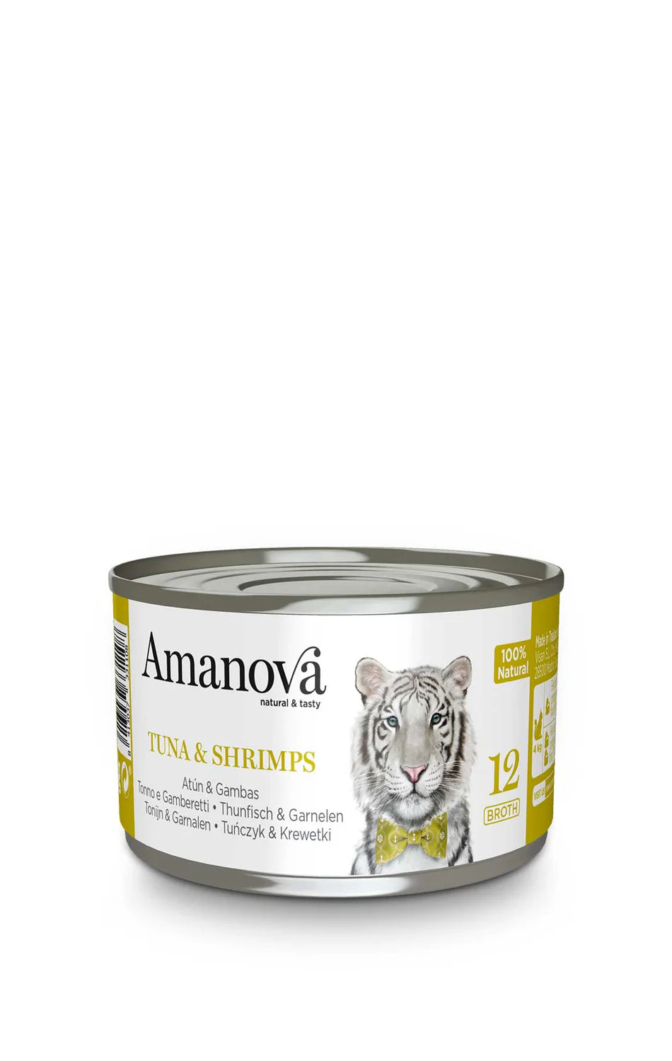 Amanova Tuna und Shrimps Katzen-Nassfutter mit Thunfisch und Shrimps bei Futter24