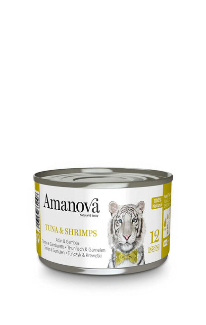 Amanova Tuna und Shrimps Katzen-Nassfutter mit Thunfisch und Shrimps bei Futter24