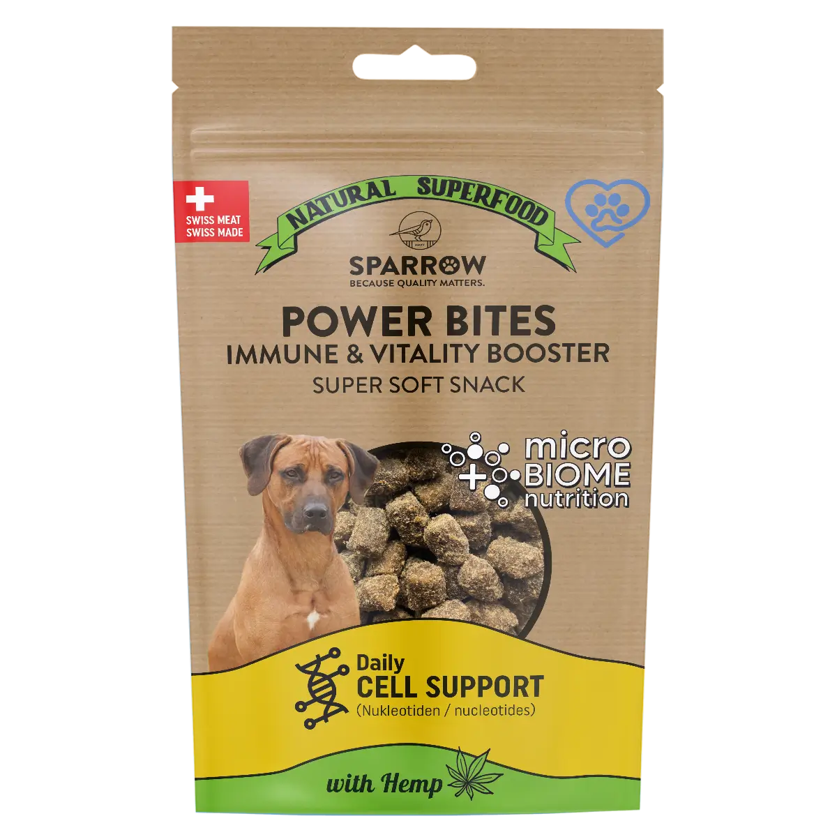 Sparrow Dog Power Bites Snack 150g bei Futter24