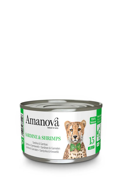 Amanova Sardine und Shrimps Katzen-Nassfutter bei Futter24
