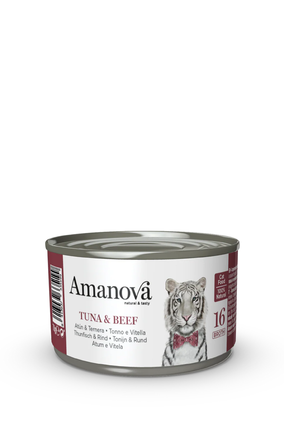 Amanova Tuna und Beef Katzen-Nassfutter mit Thunfisch und Rind bei Futter24