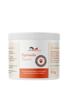 Futter Medicus Optisolo Taurin Ergänzung für Hunde und Katzen 50g bei Futter24