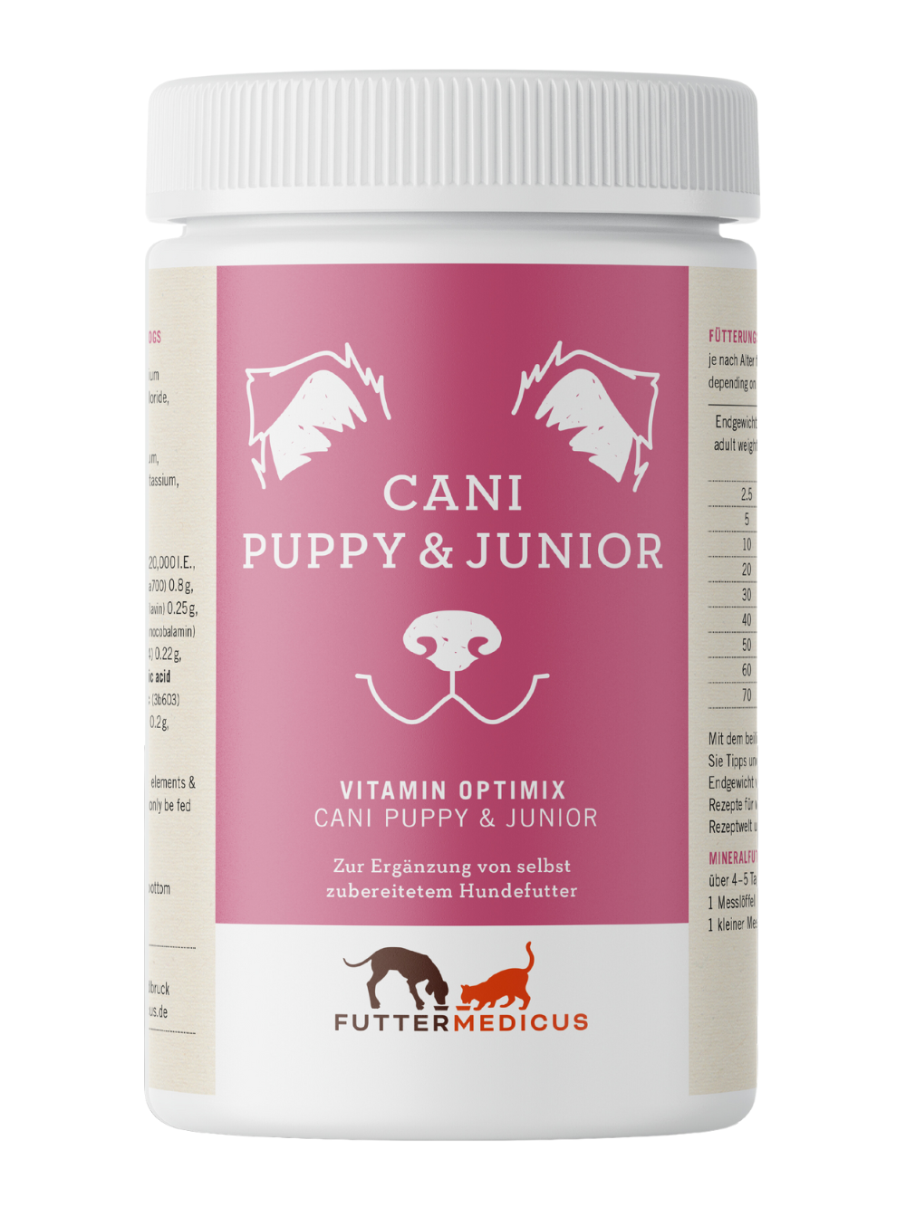 Vitamin Optimix Cani Puppy und Junior 500g bei Futter24