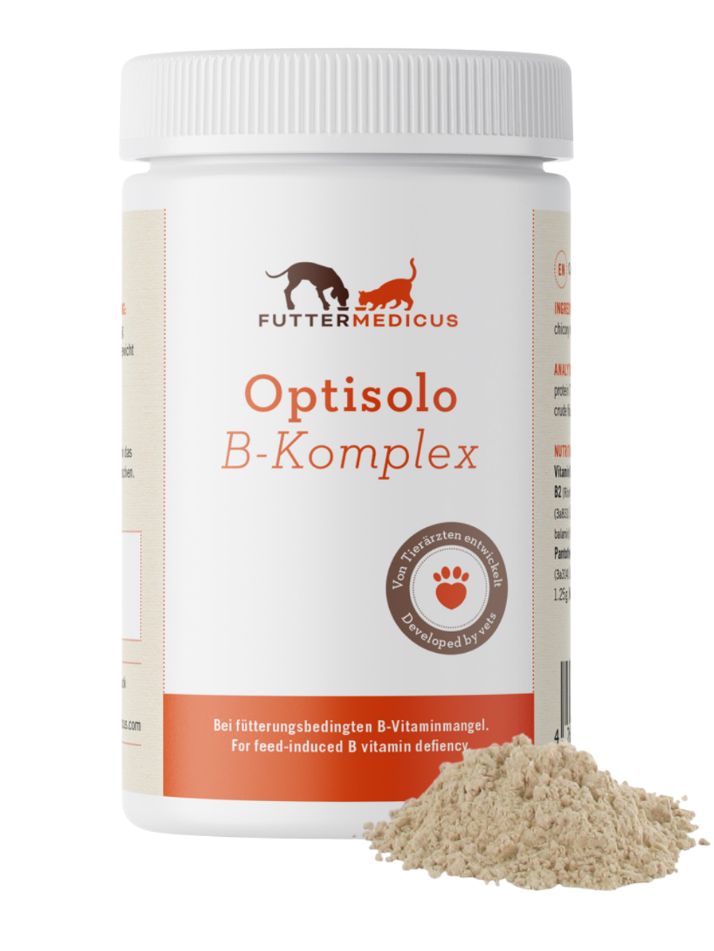 Optisolo B-Komplex Ergänzungsfuttermittel 100g bei Futter24