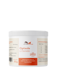 Optisolo L-Carnitin 50g Ergänzungsfuttermittel bei Futter24
