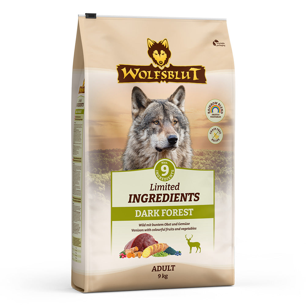 Wolfsblut Limited Ingredients Dark Forest Hundefutter mit Wild und Süsskartoffel bei Futter24
