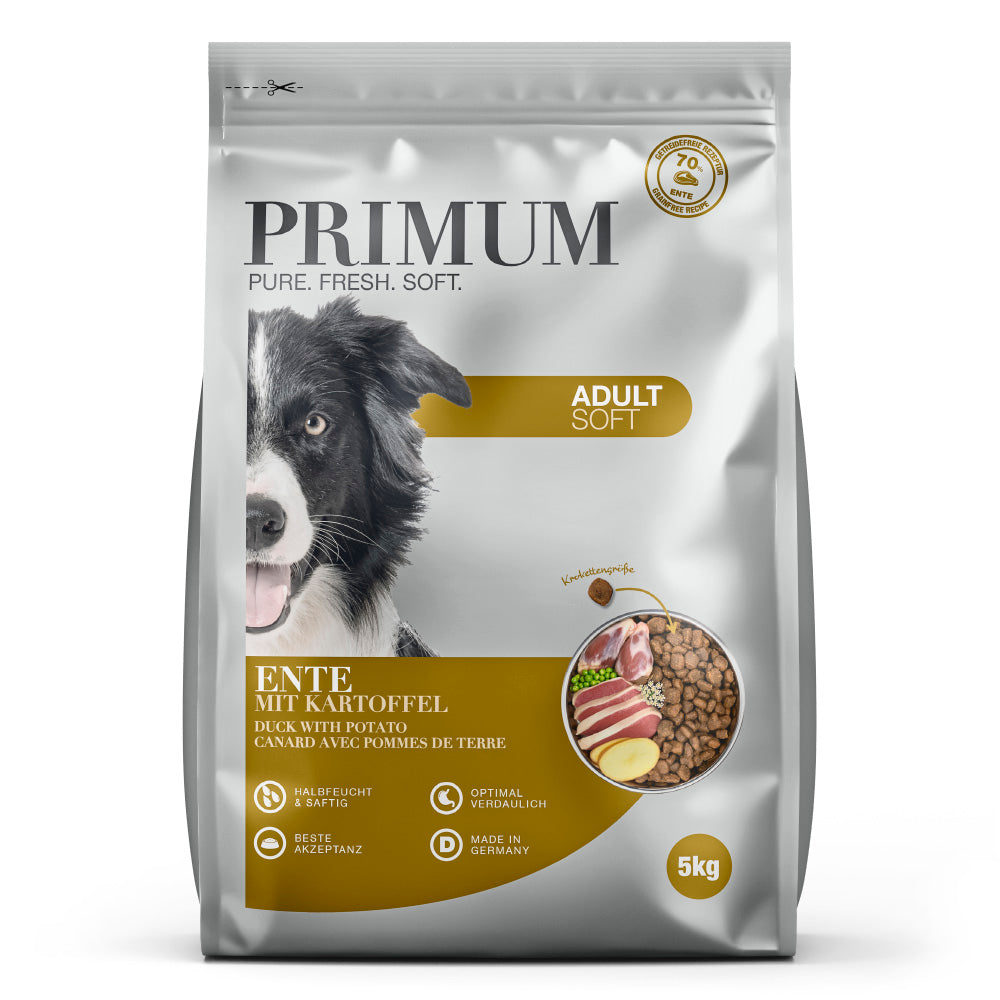 Primum Adult Soft Ente mit Kartoffel Hundefutter bei Futter24