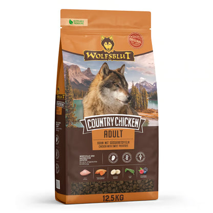 Wolfsblut Country Chicken Adult Hundefutter bei Futter24