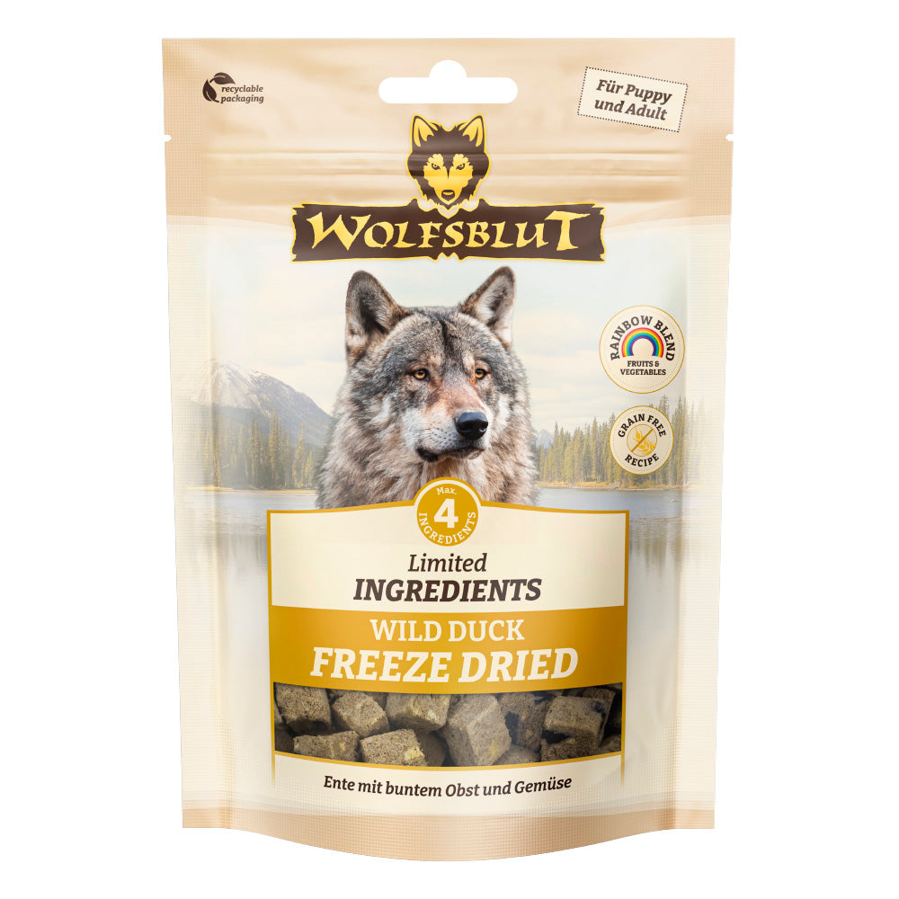 Wolfsblut Limited Ingredients Freeze Dried Wild Duck 40g bei Futter24