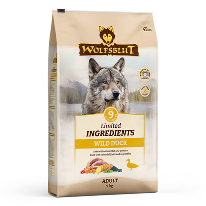 Wolfsblut Limited Ingredients Wild Duck Hundefutter mit Ente und Kartoffel bei Futter24