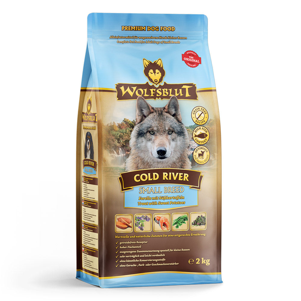 Wolfsblut Cold River Small Breed Hundefutter bei Futter24