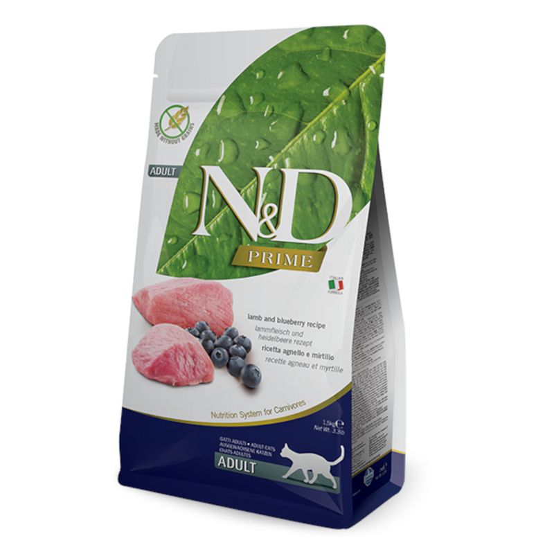 Farmina N&D Katzenfutter Lamm und Heidelbeere bei Futter24
