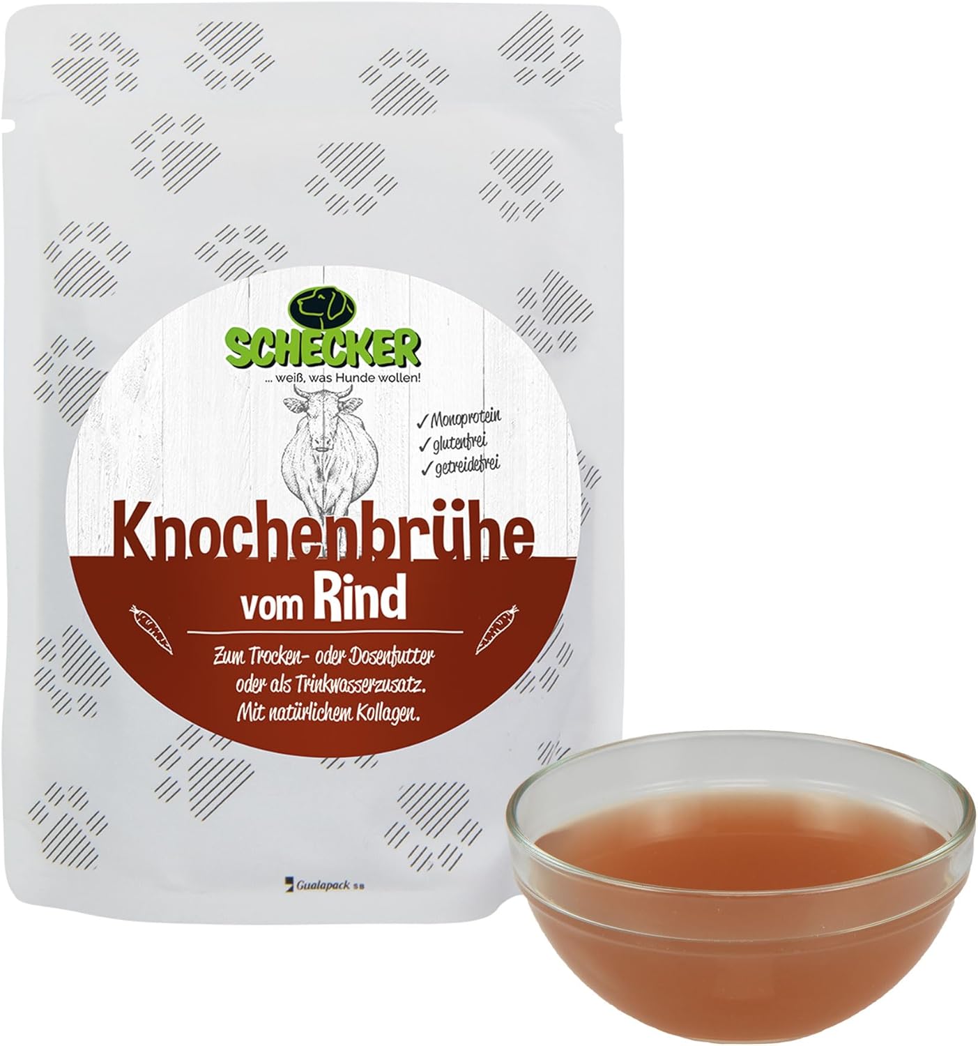 Knochenbrühe Rind 100ml für Hunde bei Futter24