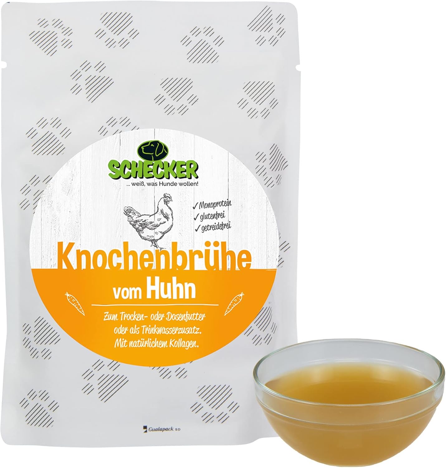 Knochenbrühe Huhn 100ml für Hunde bei Futter24