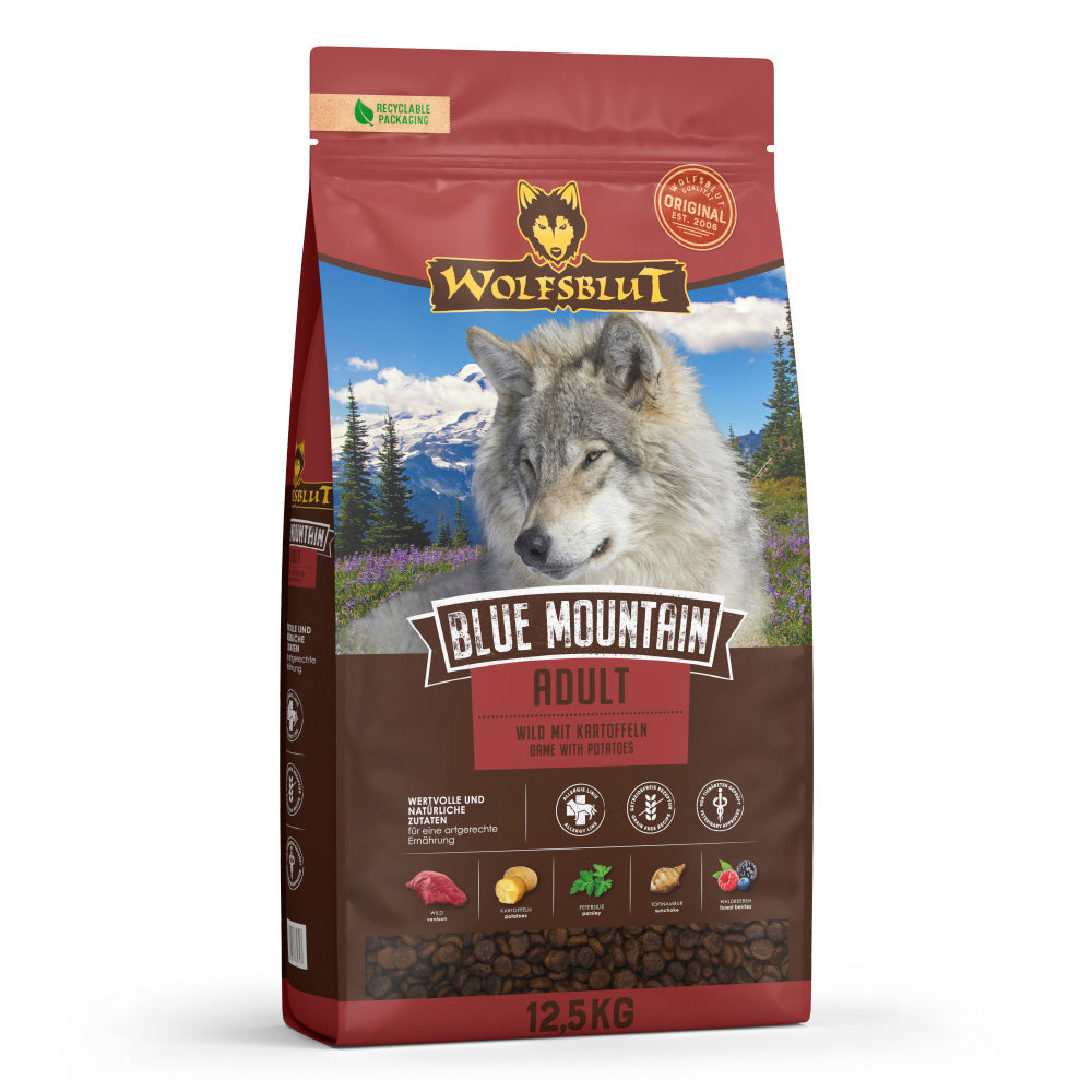 Wolfsblut Blue Mountain Adult Hundefutter mit Wild bei Futter24