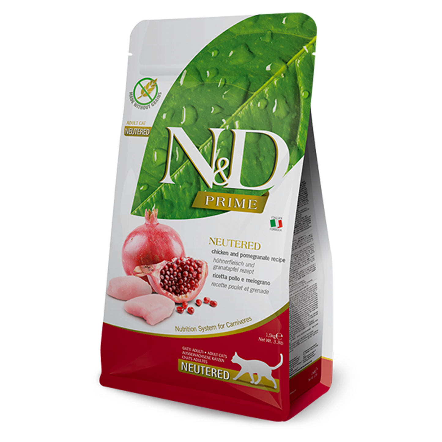 Farmina Cat Prime Adult Neutered Huhn und Granatapfel bei Futter24