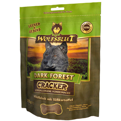 Wolfsblut Dark Forest Cracker Snack mit Wildfleisch 225g bei Futter24