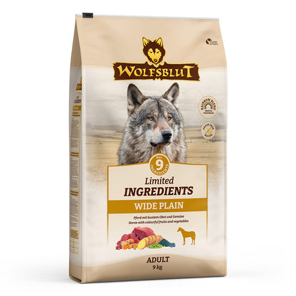 Wolfsblut Limited Ingredients Wide Plain Hundefutter mit Pferd und Süsskartoffel bei Futter24