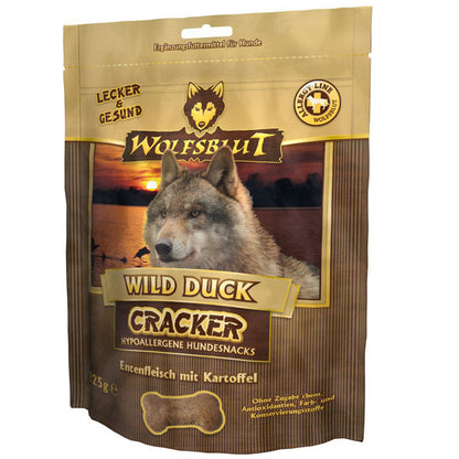 Wolfsblut Wild Duck Cracker Snack mit Entenfleisch 225g bei Futter24
