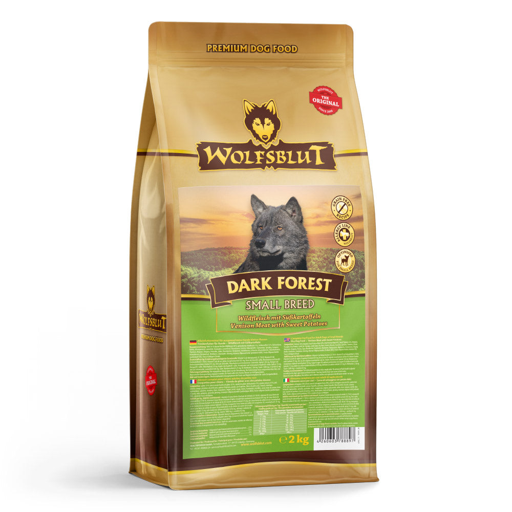 Wolfsblut Dark Forest Small Breed Hundefutter 2kg bei Futter24