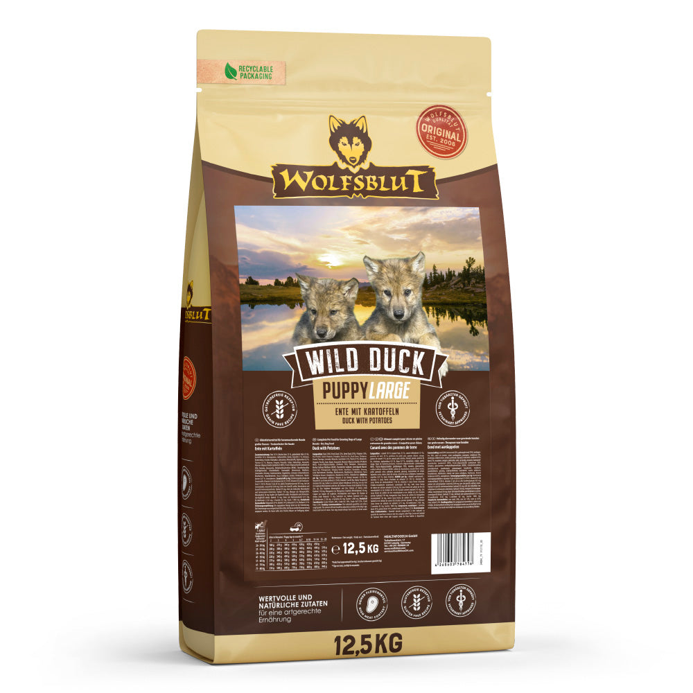 Wolfsblut Wild Duck Large Breed Hundefutter bei Futter24
