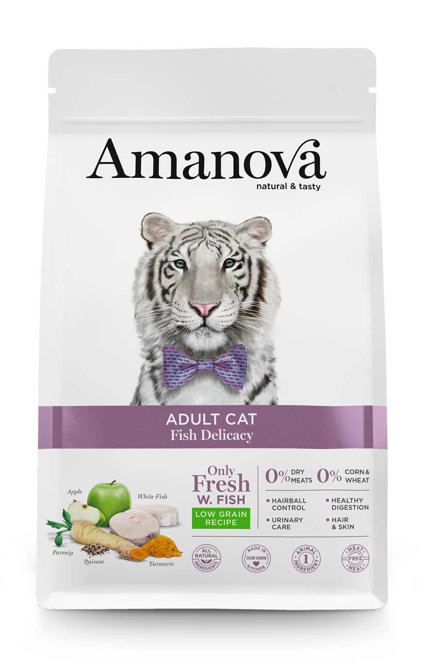 Amanova Fish Delicacy Katzenfutter mit weissem Fisch bei Futter24