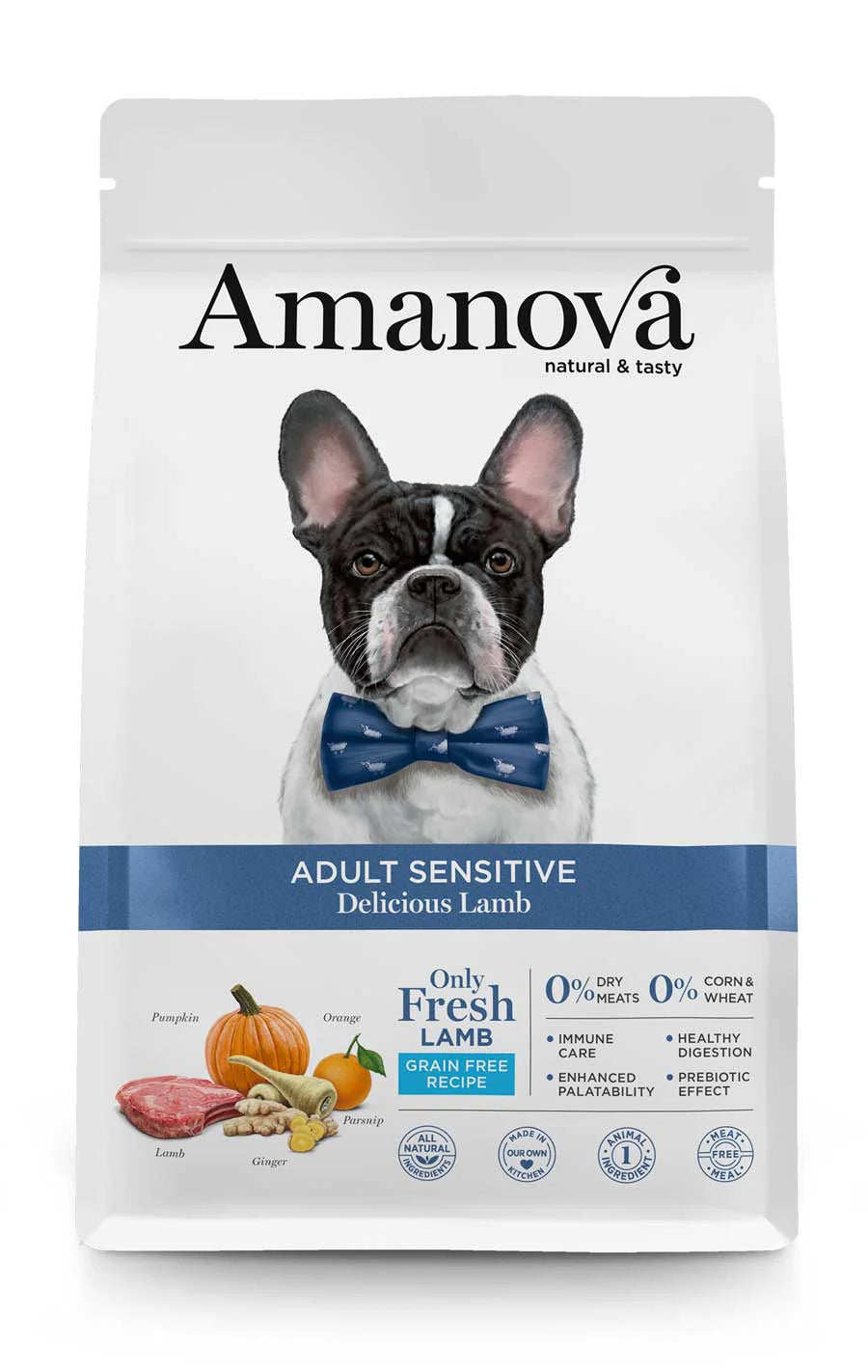 Amanova Adult Sensitive Delicious Lamb Hundefutter mit Lamm bei Futter24