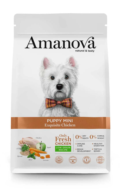 Amanova Puppy Mini Exquisite Chicken Welpenfutter mit Huhn bei Futter24