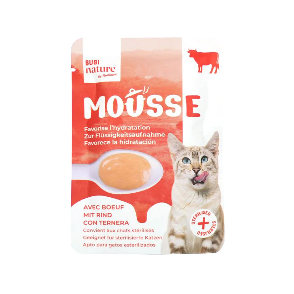 Bubi Nature Mousse au Boeuf 50g