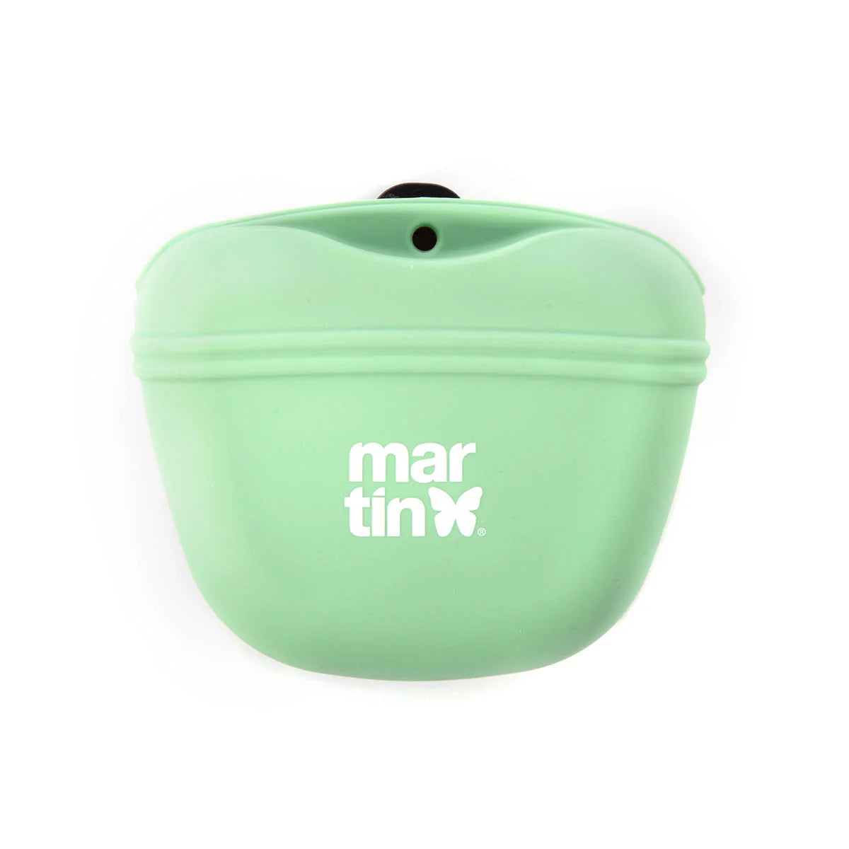 Martin Leckerlibeutel 13cm grün aus Silikon bei Futter24