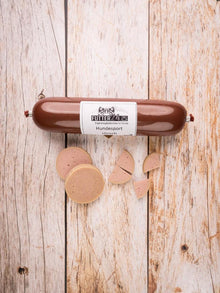 Futter24 Wurst Ziege 200g natürlicher Hundesnack bei Futter24