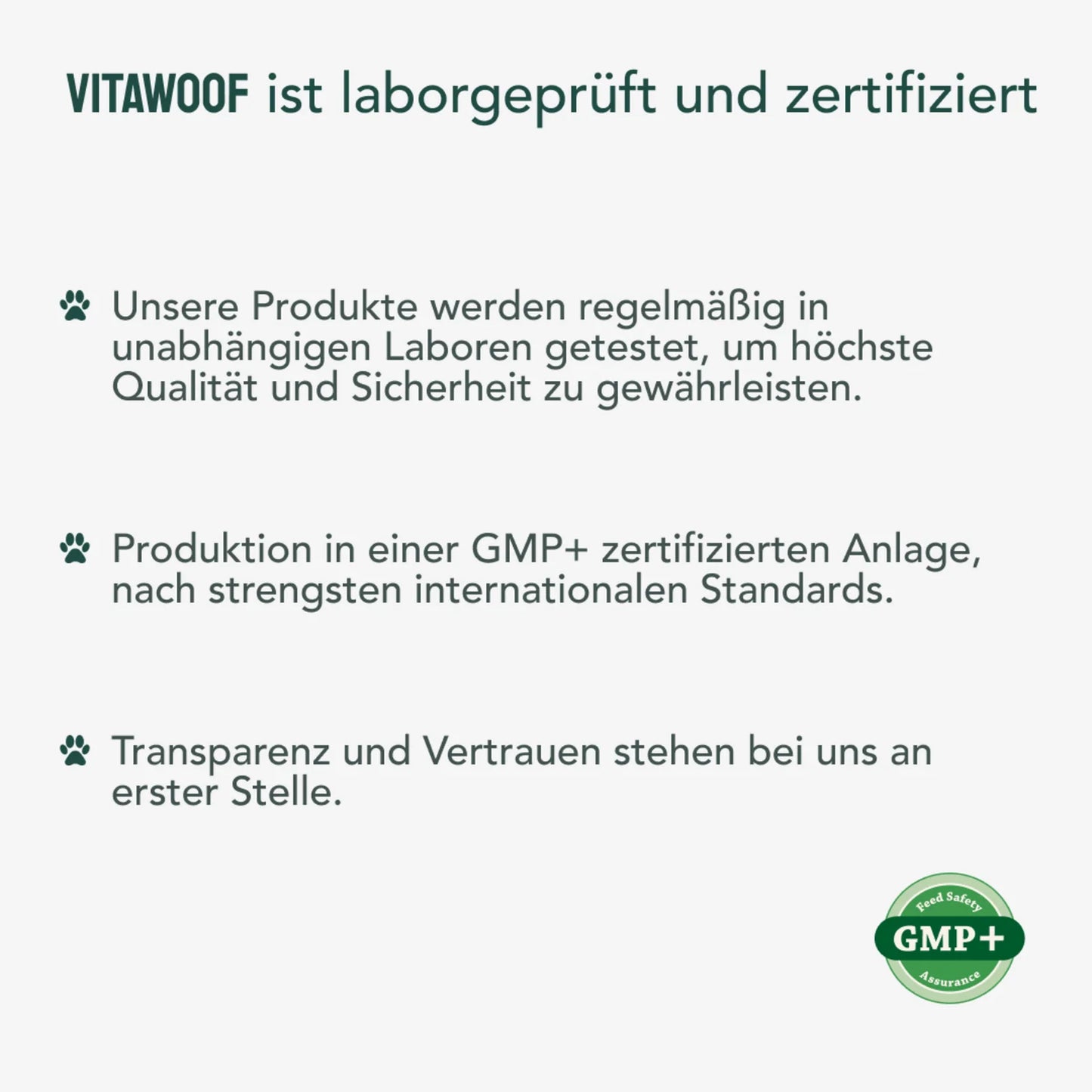 VITAWOOF Pawsitive Vibes Ergänzungssnack für Hunde bei Futter24