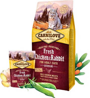 Carnilove Fresh Dry Hundefutter mit Huhn und Kaninchen bei Futter24