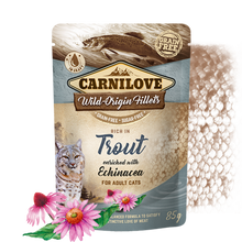 Carnilove Forelle mit Echinacea Katzen-Nassfutter 85g bei Futter24