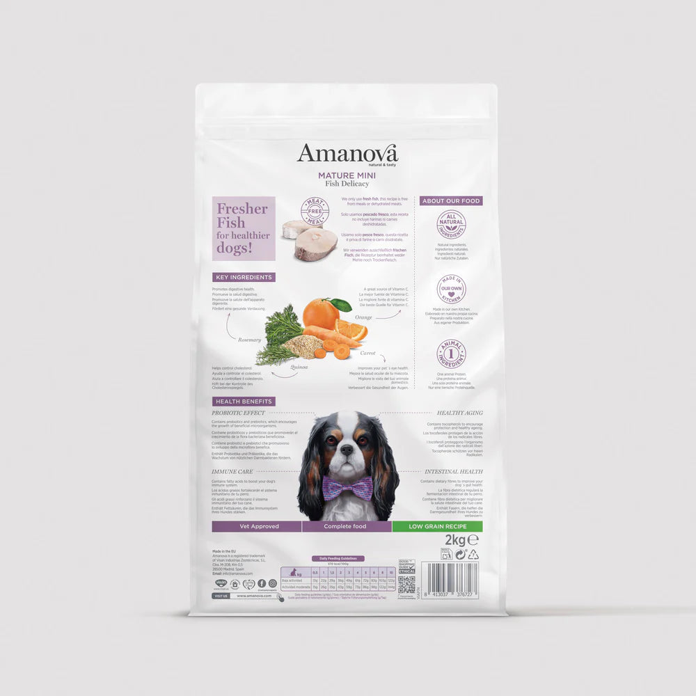 Amanova Adult Mini Mature Hundefutter bei Futter24