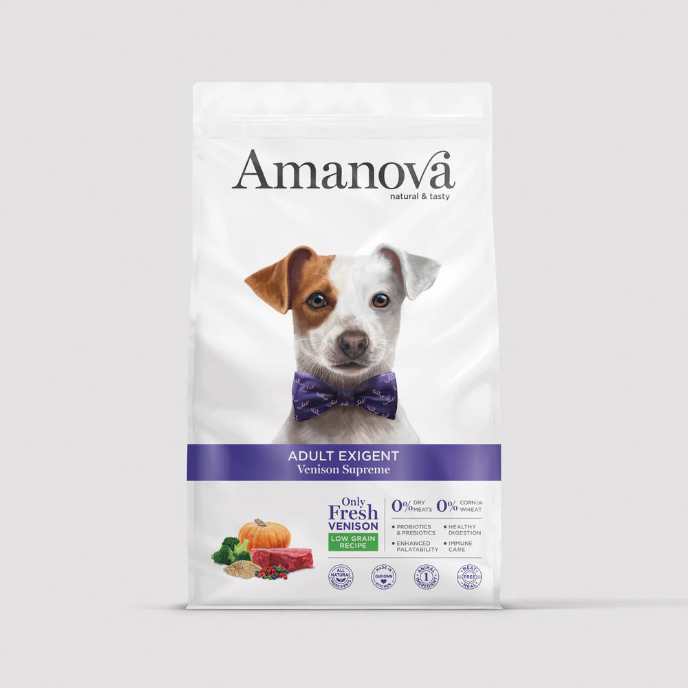 Amanova Adult Exigent Venison Supreme Wild Hundefutter bei Futter24