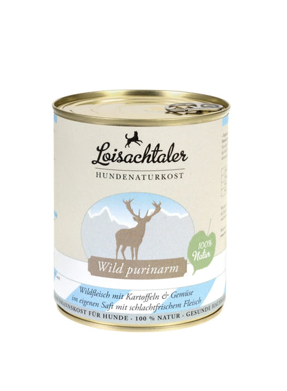 Loisachtaler Wild purinarm Nassfutter für Hunde bei Futter24