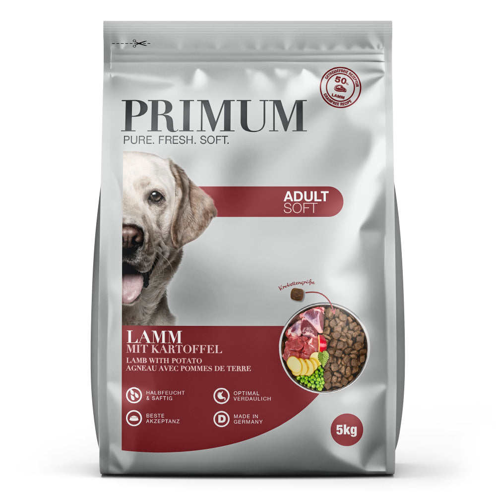 Primum Adult Soft Lamm mit Kartoffel Hundefutter bei Futter24