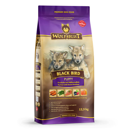 Wolfsblut Black Bird Puppy Hundefutter 12.5 kg bei Futter24