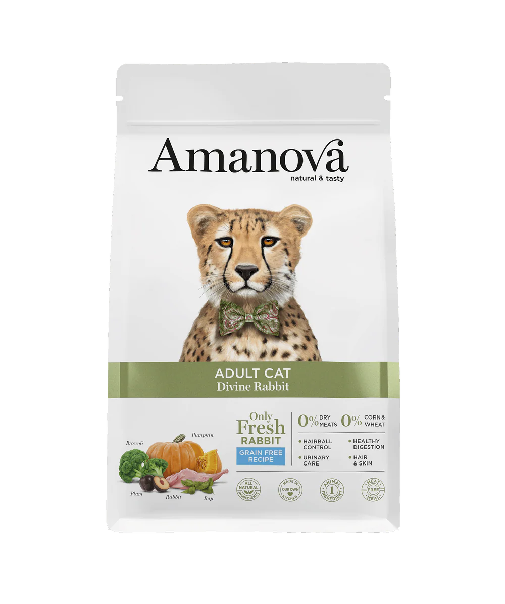 Amanova Adult Divine Rabbit Katzenfutter mit Kaninchen bei Futter24