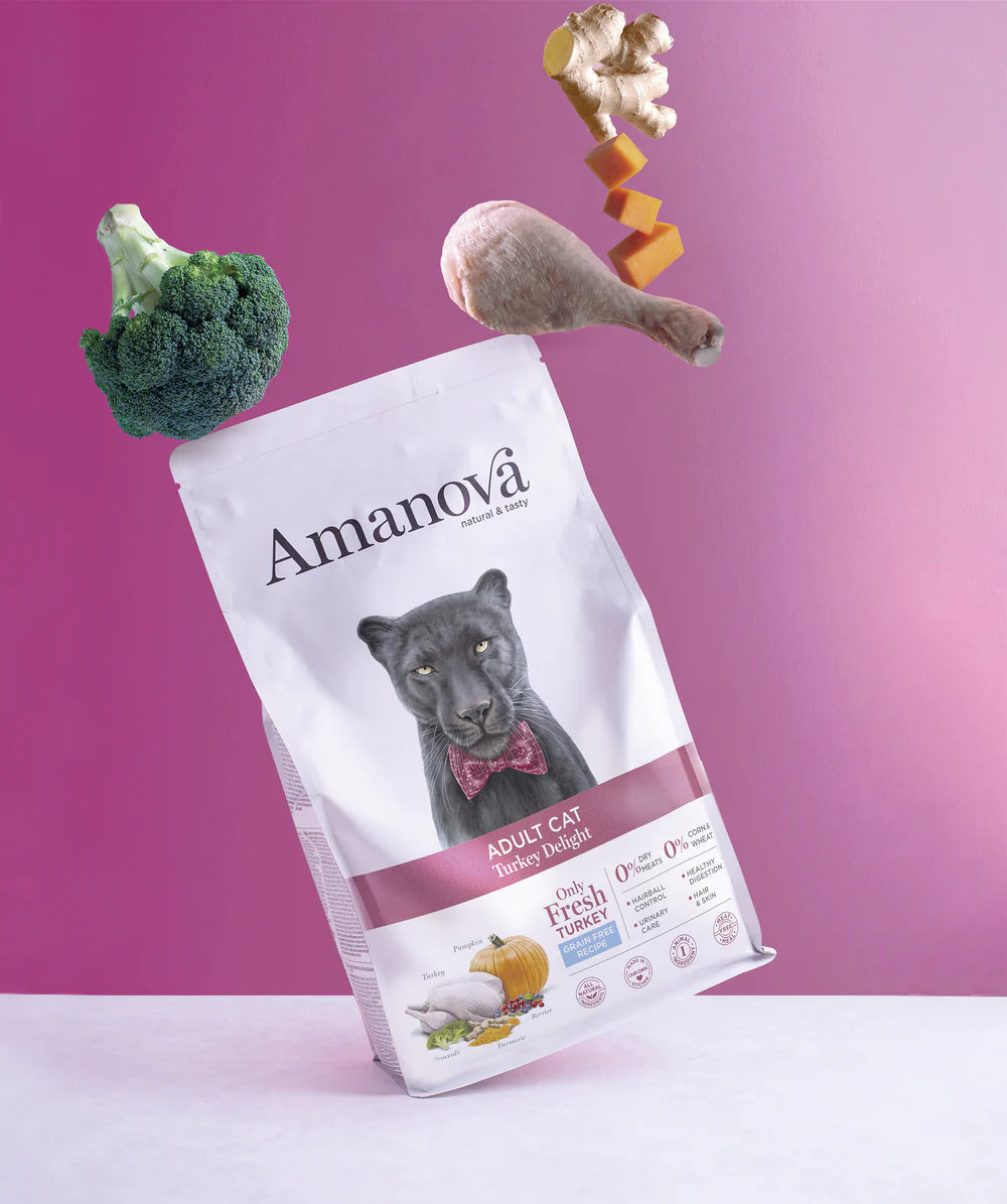 Amanova Turkey Delight Katzenfutter mit Truthahn bei Futter24