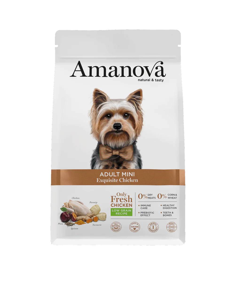 Amanova Adult Mini Exquisite Chicken Hundefutter mit Huhn bei Futter24