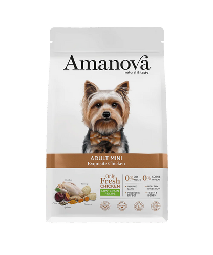 Amanova Adult Mini Exquisite Chicken Hundefutter mit Huhn bei Futter24