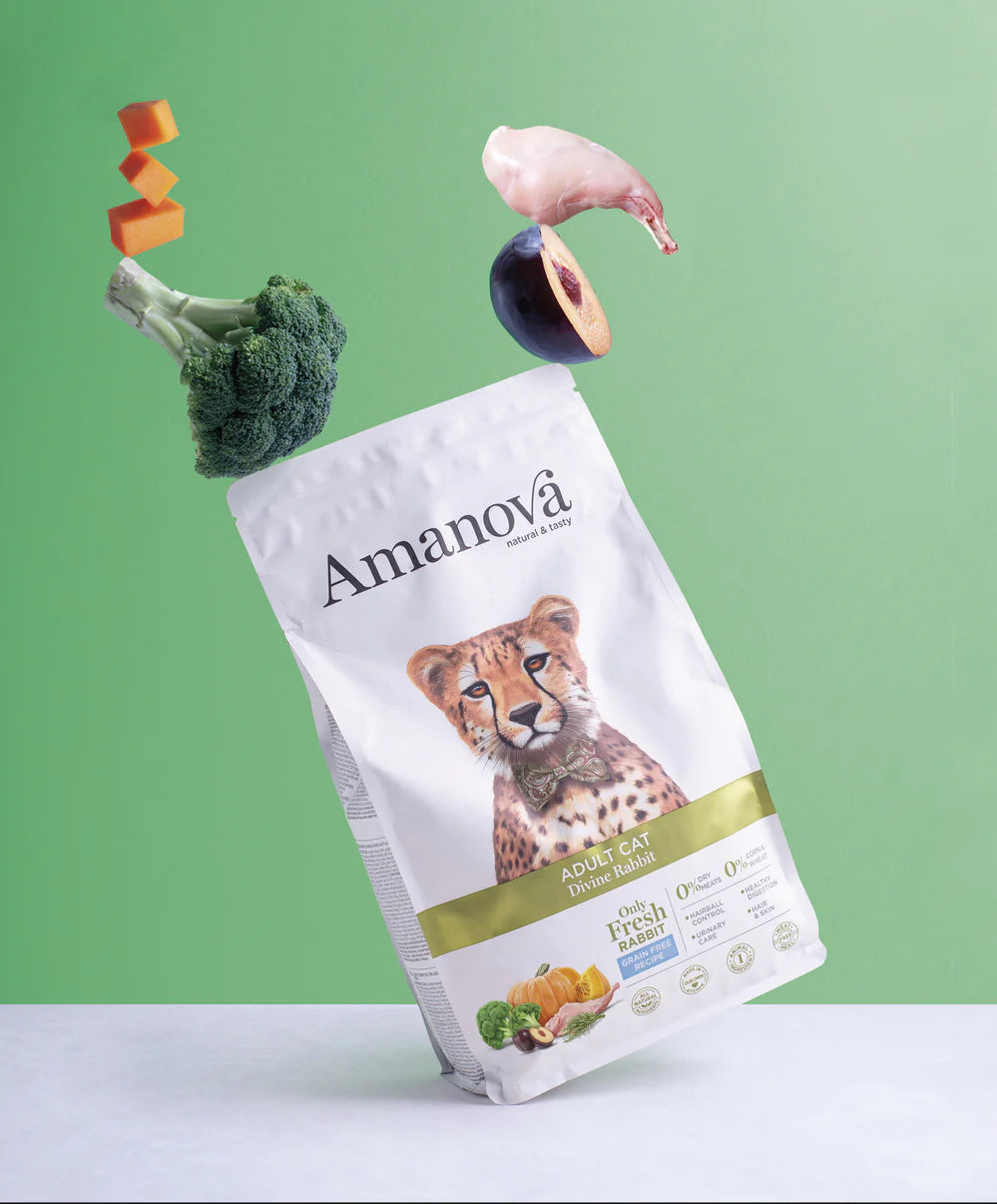Amanova Adult Divine Rabbit Katzenfutter mit Kaninchen bei Futter24